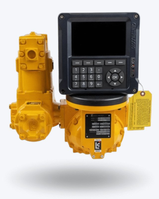Medidor de precisi&oacute;n Liquid Controls con registrador digital
